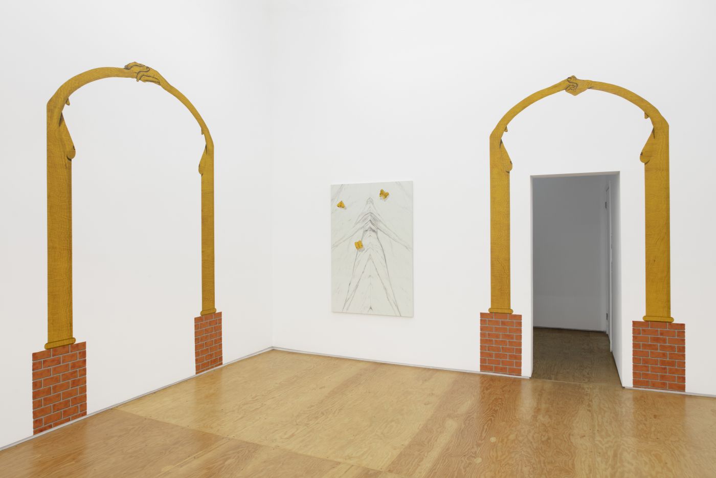 Installation View, Sarah Margnetti, Dovetail, Margot Samel, NYC, 2022