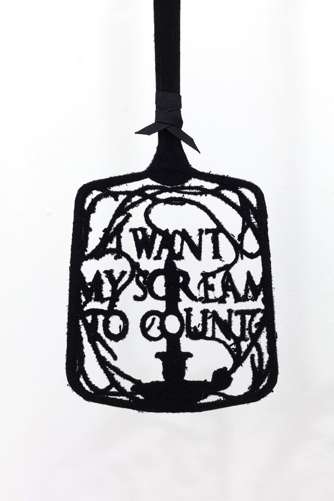Sydney Shen, I Want My Scream to Count, 2017