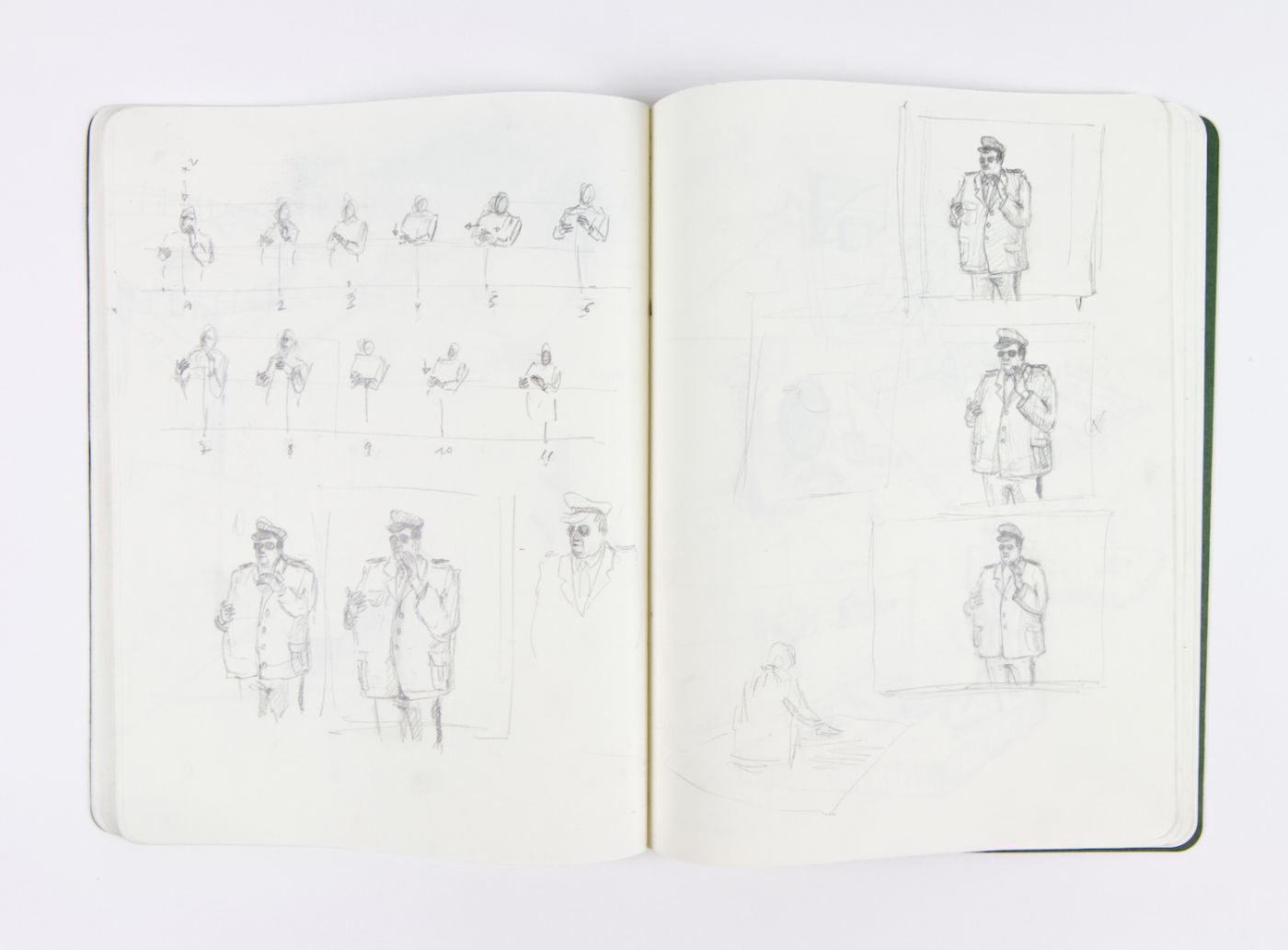 Pretexes preparatory drawing sketch book2